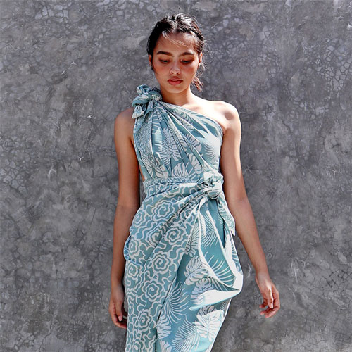 Handmade Batik Sarong Ocean Breeze