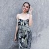 Batik Sarong Rayon Black Cream