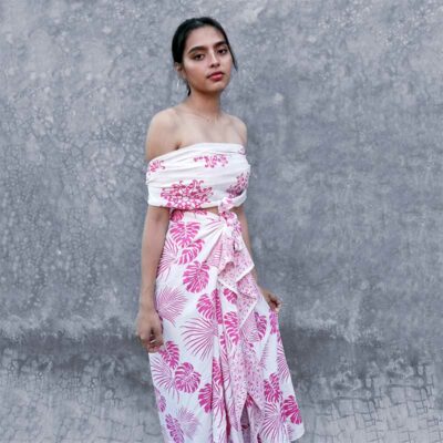 Batik Sarong – Rayon – Flamingo
