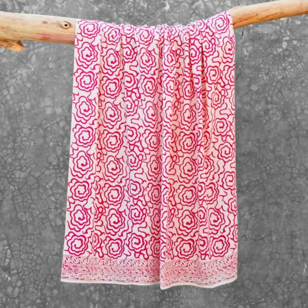 Batik Sarong Rayon Flamingo Mim Flowers