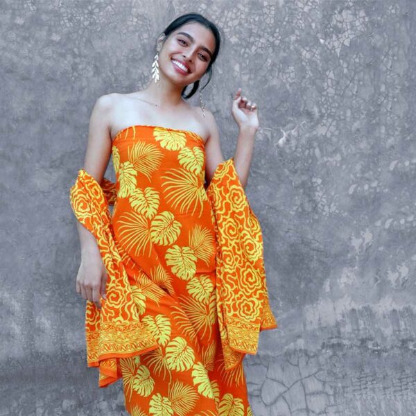 Batik Sarong Rayon Orangina