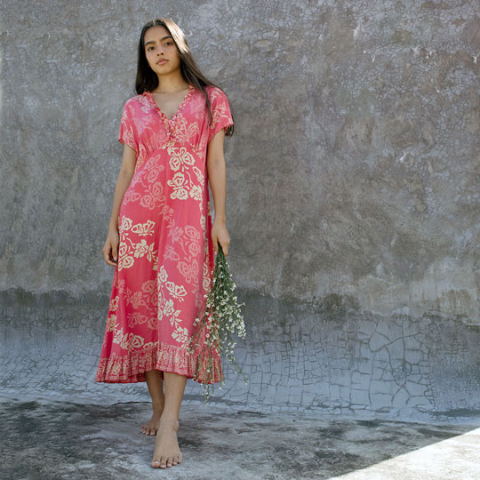 Lookbook Batik Resort Wear Clothing Dress