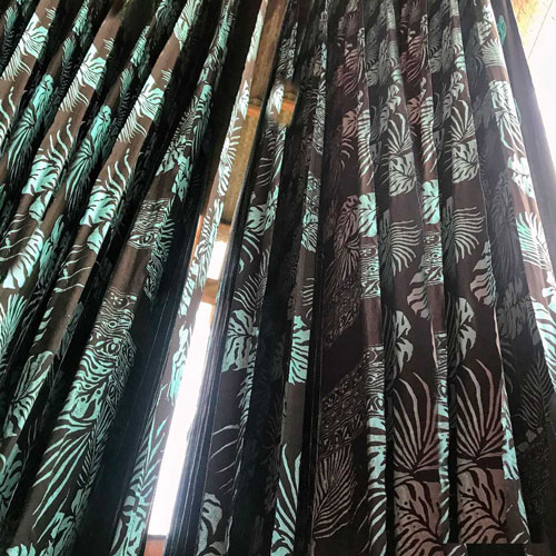 Senada Bali Art Of Batik Brown Fabric